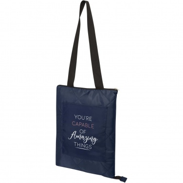 Logo trade promotional gifts image of: Clary GRS recycled polyester picnic blanket